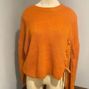 NWT Avec Oversize Asymmetrical Sweater Size S/M